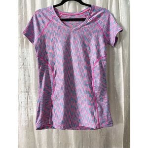 Velocity multicolor workout top